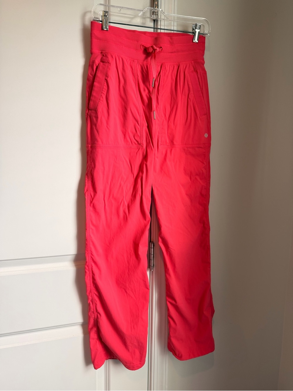 lululemon athletica Bright Coral Waistband Joggers